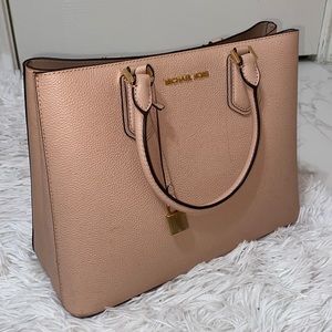 Adele Mercer Satchel Ballet Leather Crossbody Bag